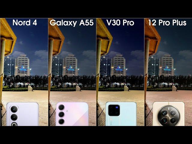OnePlus Nord 4 vs Samsung A55 vs Vivo V30 Pro vs Realme 12 Pro Plus Camera Test