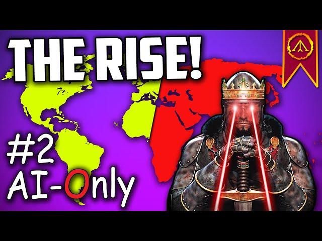 The Rise - Medieval 2 Total War WORLD MAP (A.I. Only) #2