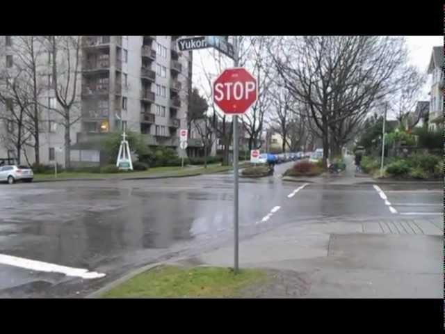 Cyclists not stopping at stop signs -  City of Vancouver Road User Safety