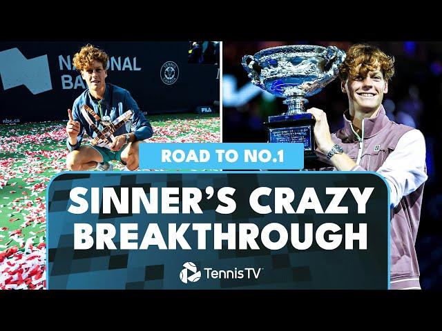 Jannik Sinner's Incredible 2023-2024 Breakthrough 