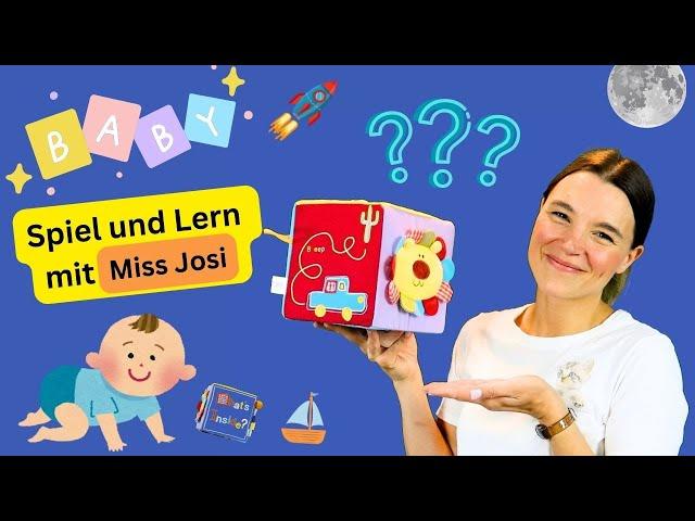 Überraschung! Was ist in der Box? Lern sprechen mit Miss Josi - Videos für Babys und Kleinkinder