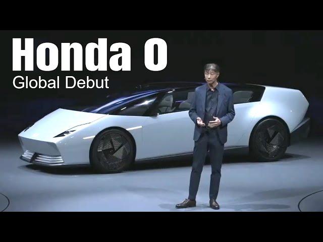 Honda 0 Saloon and Honda 0 SUV Prototypes Make Global Debut at CES 2025