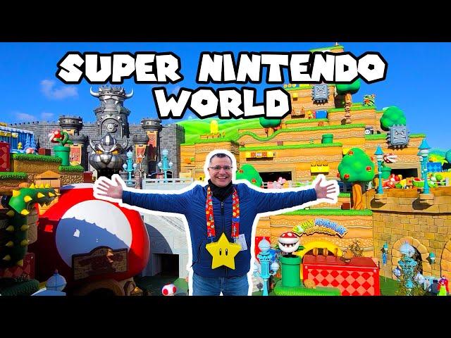 SUPER NINTENDO WORLD: Ultimate FULL PARK TOUR Vlog