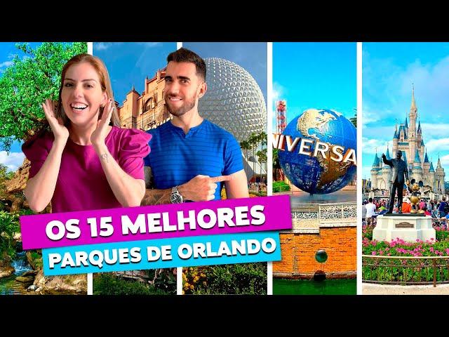 TODOS OS PARQUES DE ORLANDO! Tudo sobre os 15 melhores!