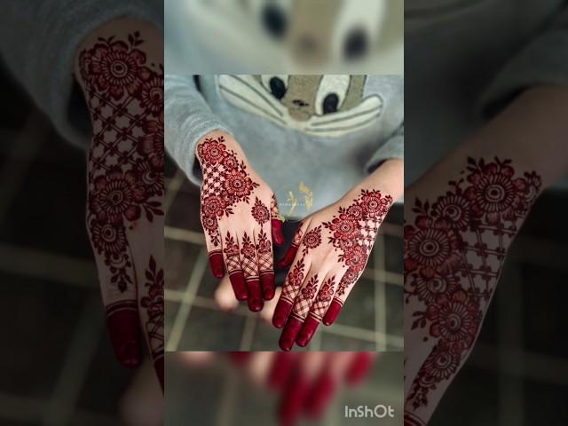 Simple and beautiful back hand mehndi design  #shortvideo #song #mehandi #trending#instagram #henna