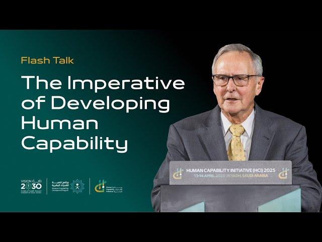 The Imperative of Developing Human Capability