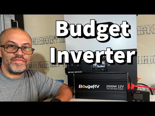 BougeRV 2000 Watt Pure Sine Wave 12 Volt Inverter - Budget Emergency Power