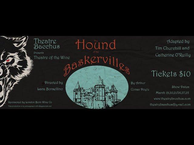 Theatre Bacchus's Hound of the Baskervilles - trailer