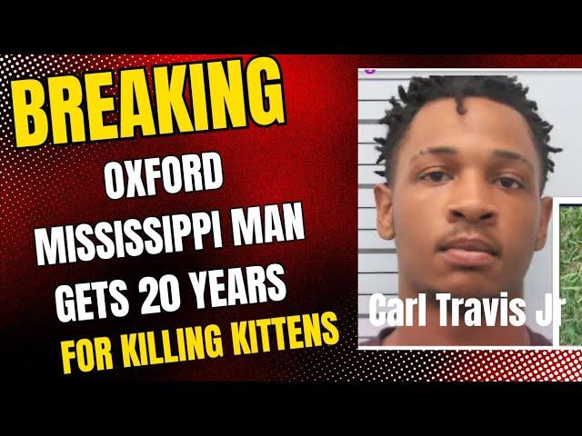 BREAKING: OXFORD MAN GETS 20 FOR KILLING KITTENS