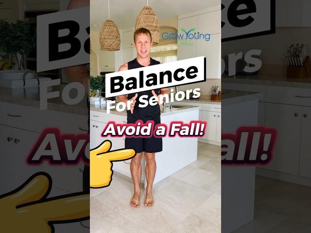 3 of the best balance exercises for seniors #seniorfitness