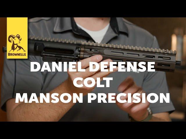 New Products: Colt, Daniel Defense & Manson Precision