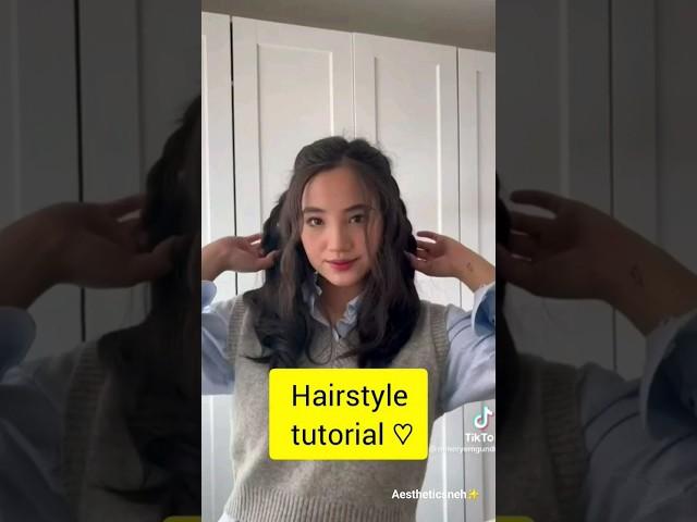 hairstyle tutorial  #shorts #hairstyletutorial #hairstylesideas #hairstyle #trending #fyp