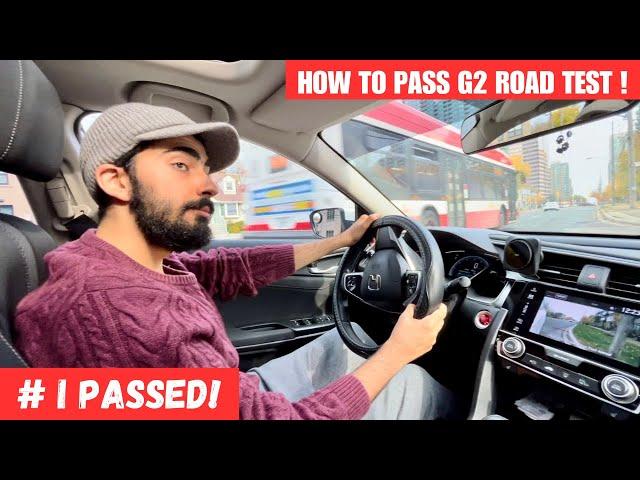 How To PASS Your Driving Test | Mock Test And Test Result#pass #g2test#drivingtest