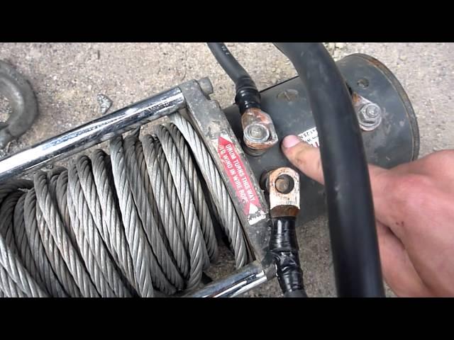 Rewiring and Troubleshooting a Warn M8000 Winch - Part 1