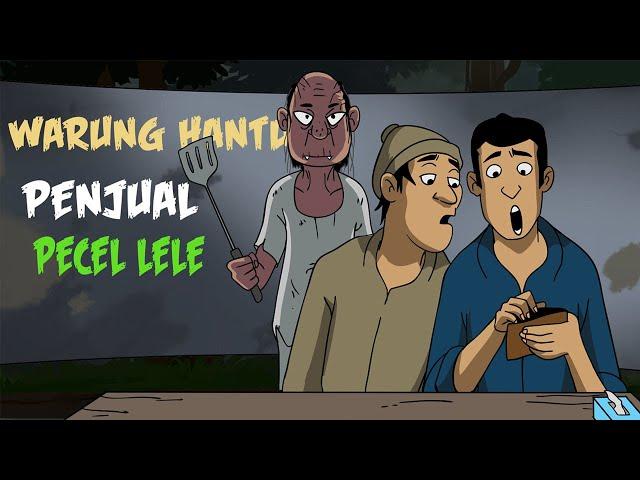 Warung Hantu Penjual Pecel Lele - Kartun Horor Lucu