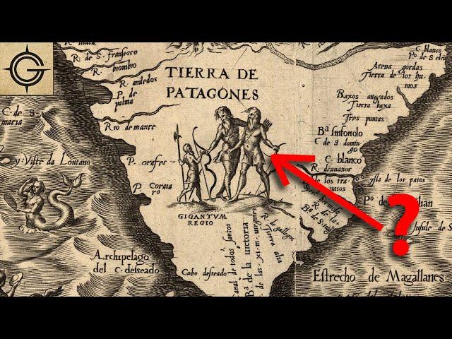 Why are there Giants in South America on Old Maps?