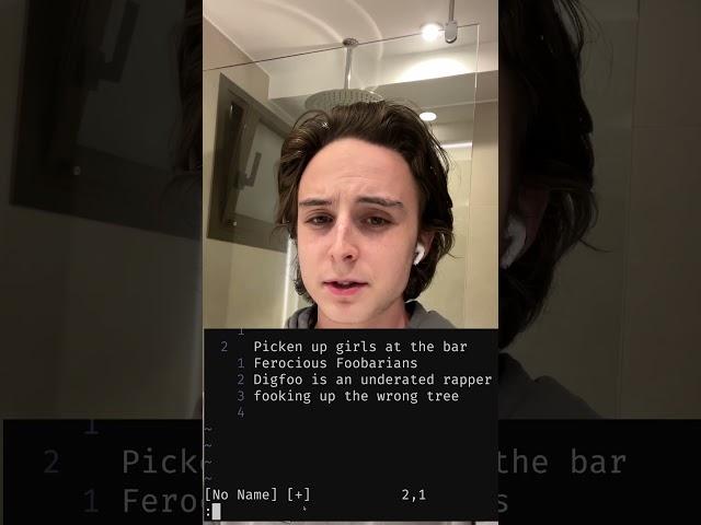Vim hack for speed