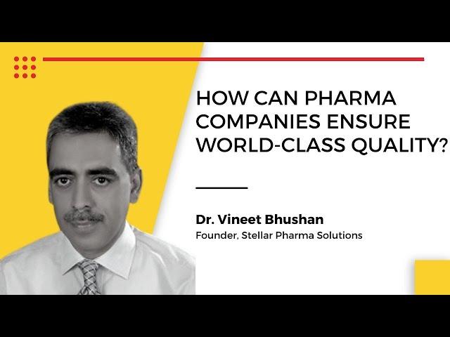 5 Major Issues Faced By INDIAN PHARMA Industry Today | Dr. Vineet Bhushan |TBCY