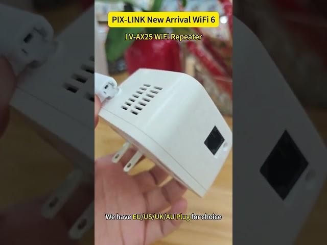 PIX-LINK New Wifi 6 Repeater SeriesLV-AX25