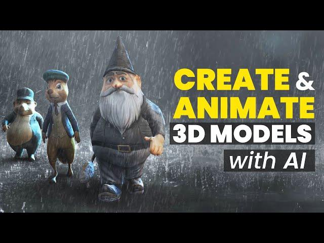 Best AI 3D Tool ? - AI Animation Tutorial