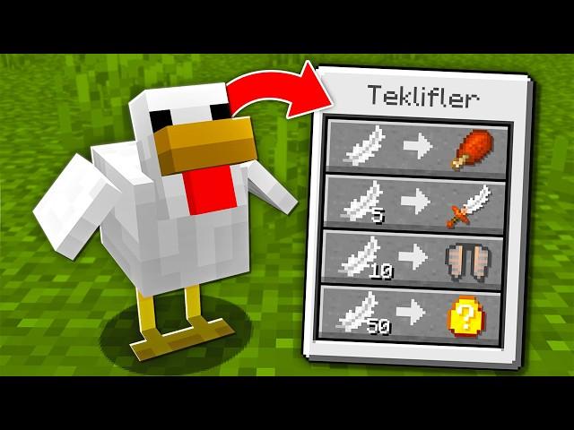 Minecraft'a 100 TANE İNANILMAZ EŞYA EKLEDİM!