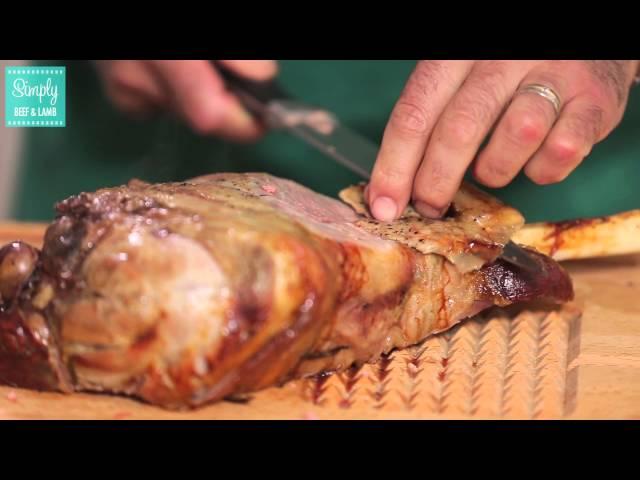 How to Carve the Perfect Leg of Lamb - Simply Beef and Lamb