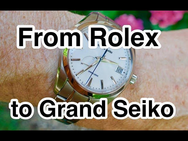 40 Year Journey from Rolex to Grand Seiko