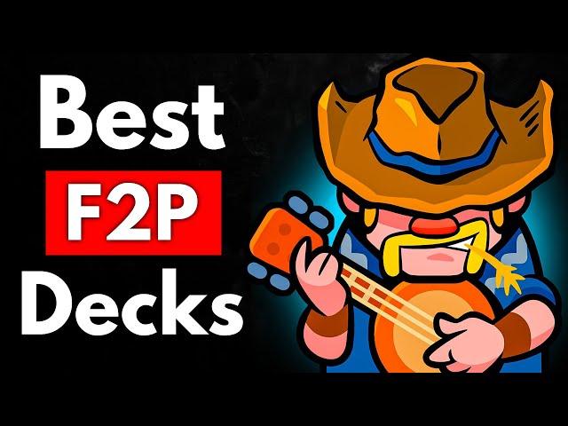 TOP 5 *BEST* F2P Decks in Clash Royale (2024)