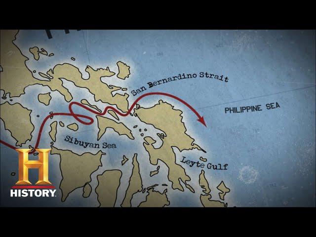 BIGGEST NAVAL BATTLE OF WWII (Part 2): The Battle of Leyte Gulf | Battle 360 | History