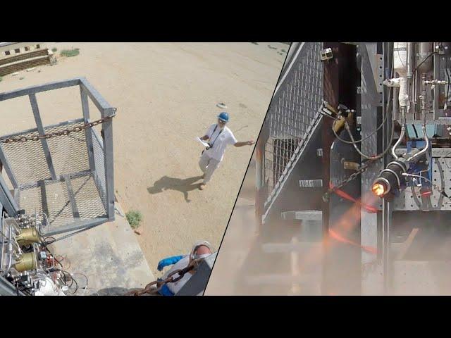 First Person View of Operating a Liquid Rocket Engine