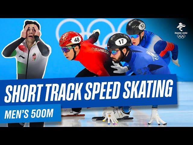 Short Track Speed Skating - Men's 500m Quarter/Semi/Final | Full Replay | #Beijing2022