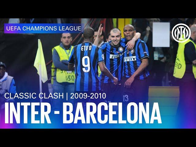 CLASSIC CLASH | INTER 3-1 BARCELONA 2009/10 | HIGHLIGHTS 