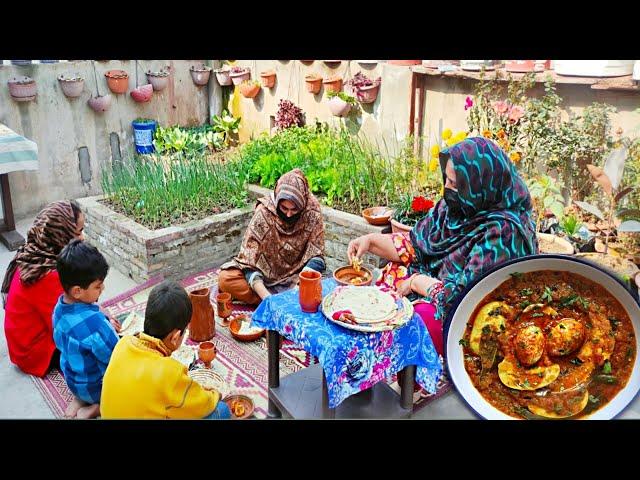 Masla Egg curry|Village style masla egg curry|Village living routine