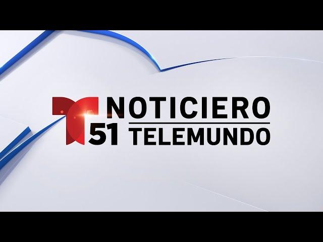 EN VIVO: Noticiero Telemundo 51 Miami | agosto 13