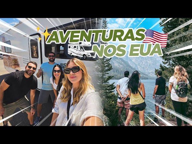 TOUR PELO NOSSO MOTORHOME - EXPLORANDO GRAND TETON