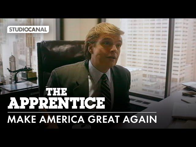 Sebastian Stan as Donald Trump in THE APPRENTICE - Make America Great Again Clip