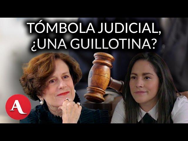 ¿Qué implica para la justicia la tómbola y elección del Poder Judicial?: Dresser y Romero debaten