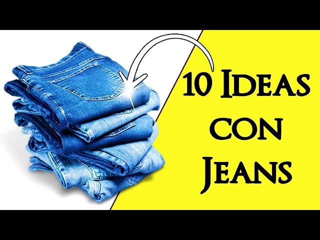 10 Ideas con Jeans o Vaqueros || Manualidades Recicladas || Ecobrisa