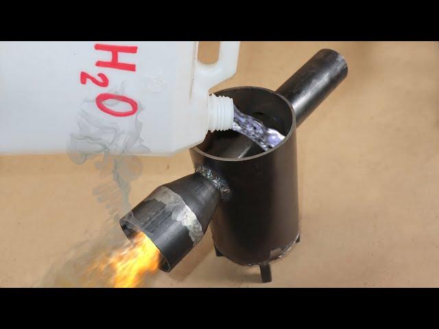 ROCKET STOVE NO LONGER NEEDED! Multi-fuel jet stove!