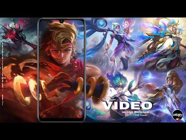 Yin | Miya | Hanabi | Lesley | Lunox |  Harley Revamped Skins | Video Live Wallpaper | MLBB | CN87