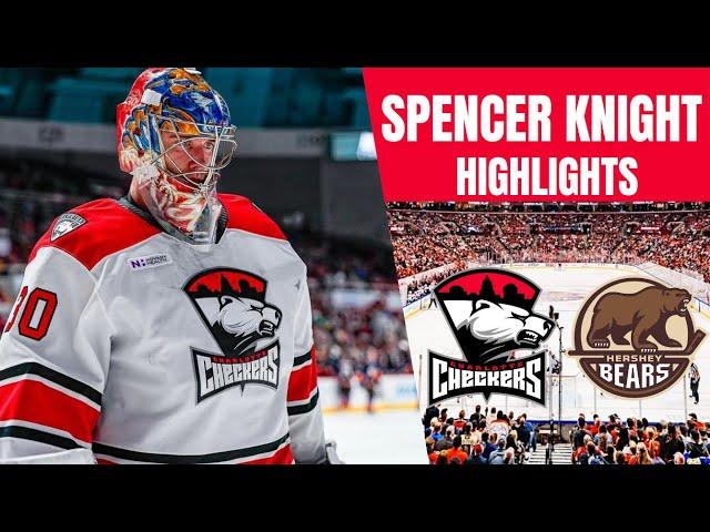 Spencer Knight's Stellar Performance Secures Win Against Hershey Bears | Highlights