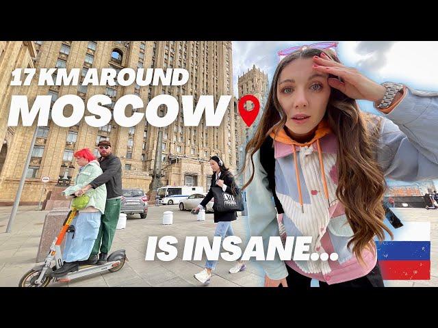 EXPLORING MOSCOW IN 1 DAY!  *Garden Ring* Russia Vlog