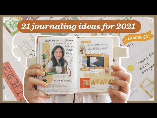 21 Journaling Ideas for 2021 (+ examples!) | Abbey Sy