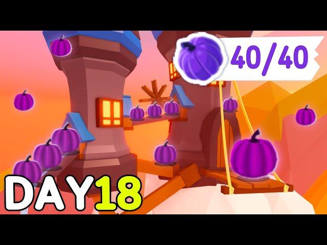 DAY 18 - ALL 40 Purple Pumpkin Locations in Adopt Me!