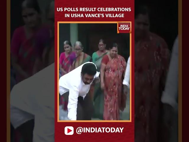 Celebrations Erupt in Usha Vance’s Village as US Election Results Pour In | Republicans Win US Polls