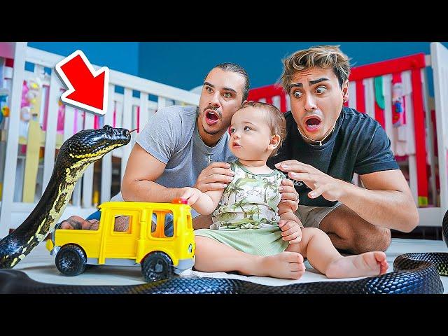 We Found A SNAKE In Our BABY’S ROOM!