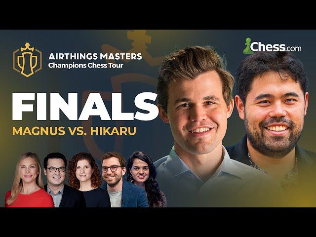 Grand Finals: Magnus and Hikaru FIGHT For First Playoff Seat In The $2M CCT | 2023 Airthings Masters