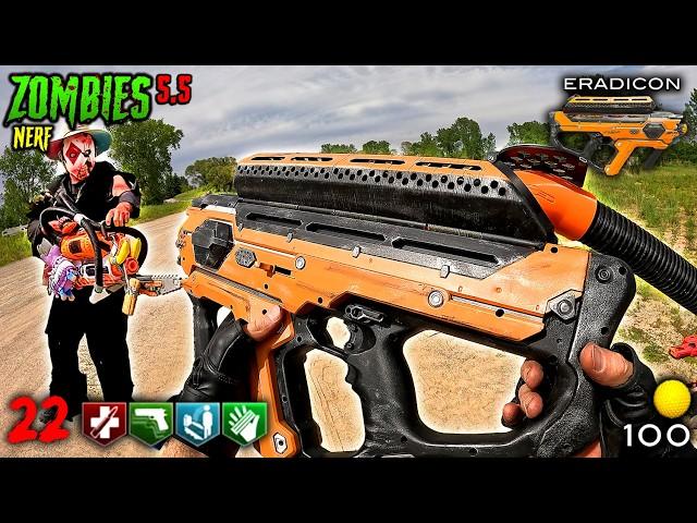 NERF meets Call of Duty ZOMBIES 5.5 | (Nerf First Person Shooter!)