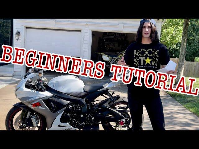 How to ride a motorcycle (beginners) tutorial EPISODE 1