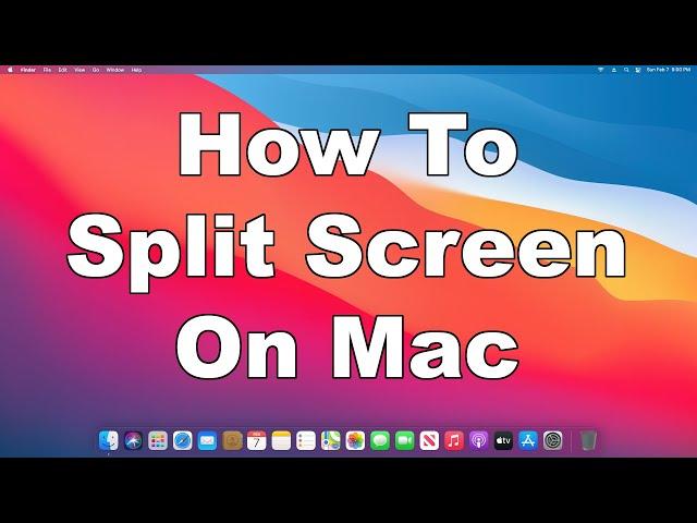 How To Split Screen On Mac | Be More Productive In MacOS With Split View | Quick & Easy